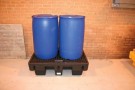 Oppsamlingskar for 2 fat – Euro-pallformat (230 l) thumbnail
