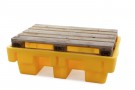 Oppsamlingskar for 2 fat – Euro-pallformat (230 l) thumbnail