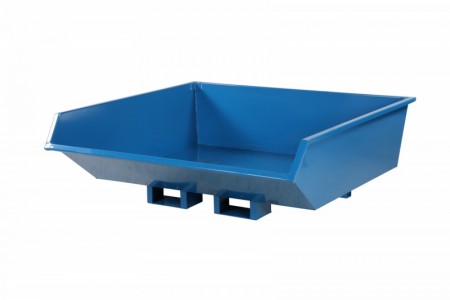 Lavtbyggende tippcontainer