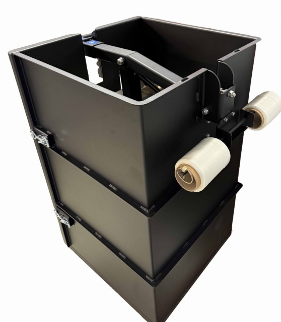 ECO-NOR EasyPress MB1 Manuellpresse - Svart - sideprofil