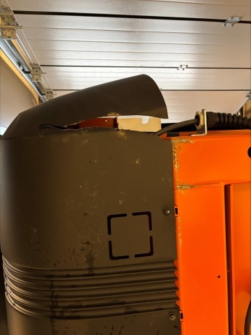 Orwak Power 3420 med fraktskade | ECO-NOR AS - Løsninger for avfallshåndtering