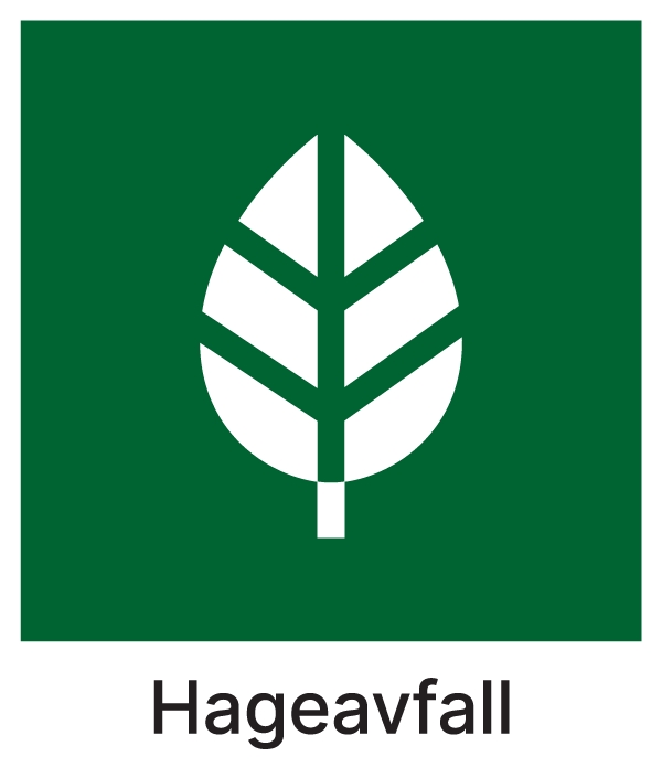 Sorteringsmerke Hageavfall - ECO-NOR AS