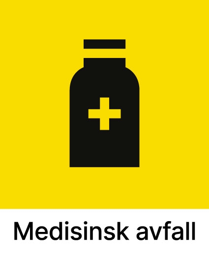 Sorteringsmerke Medisinsk avfall - ECO-NOR AS