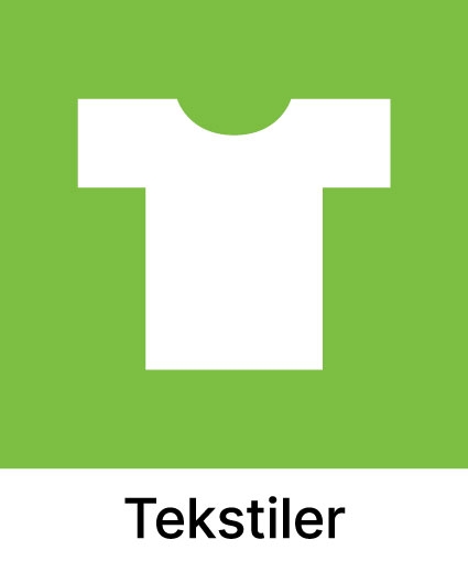 Sorteringsmerke Tekstiler - ECO-NOR AS